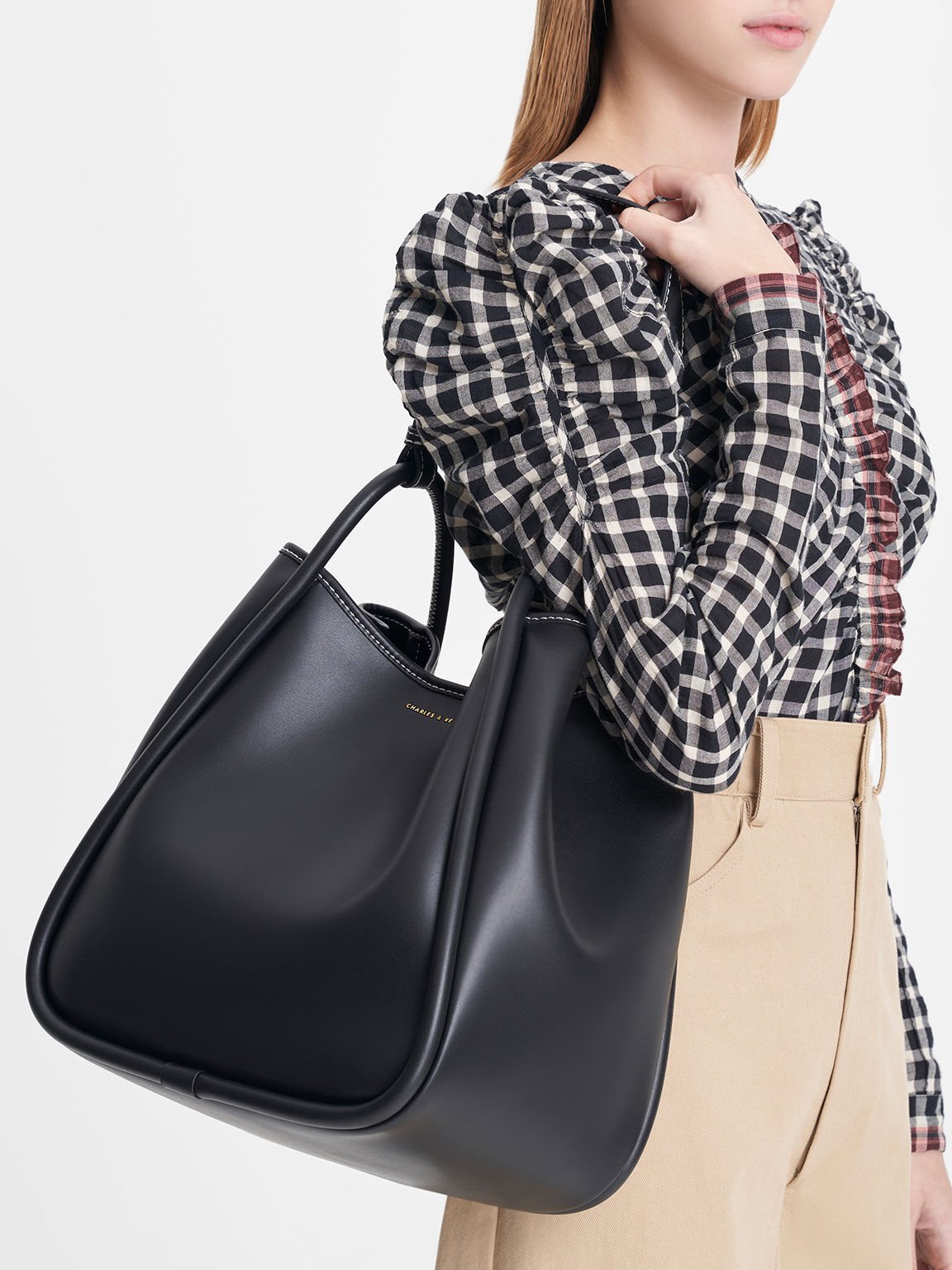 Oversized slouchy tote bag best sale