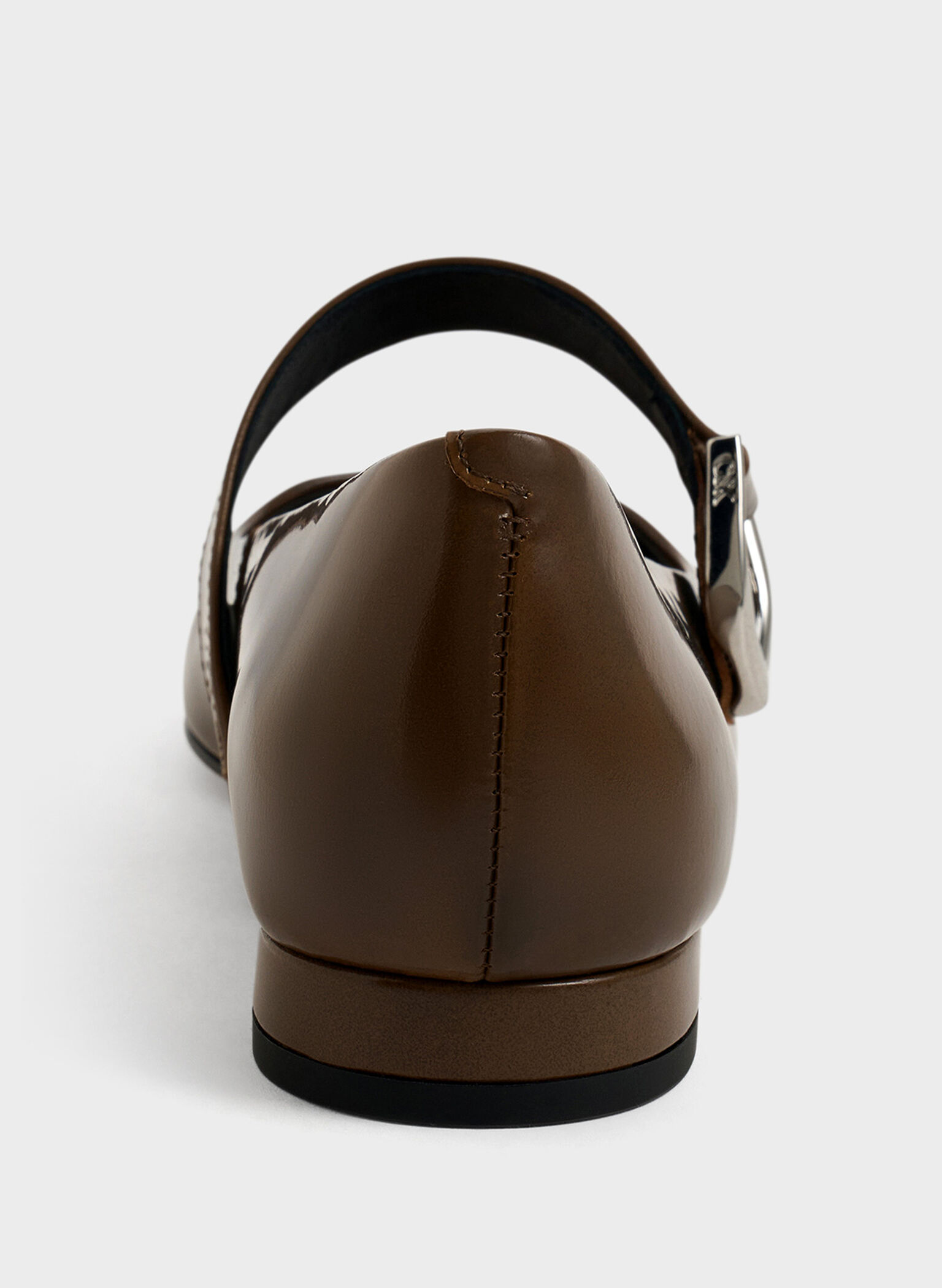 Gabine Leather Mary Janes, Brown, hi-res