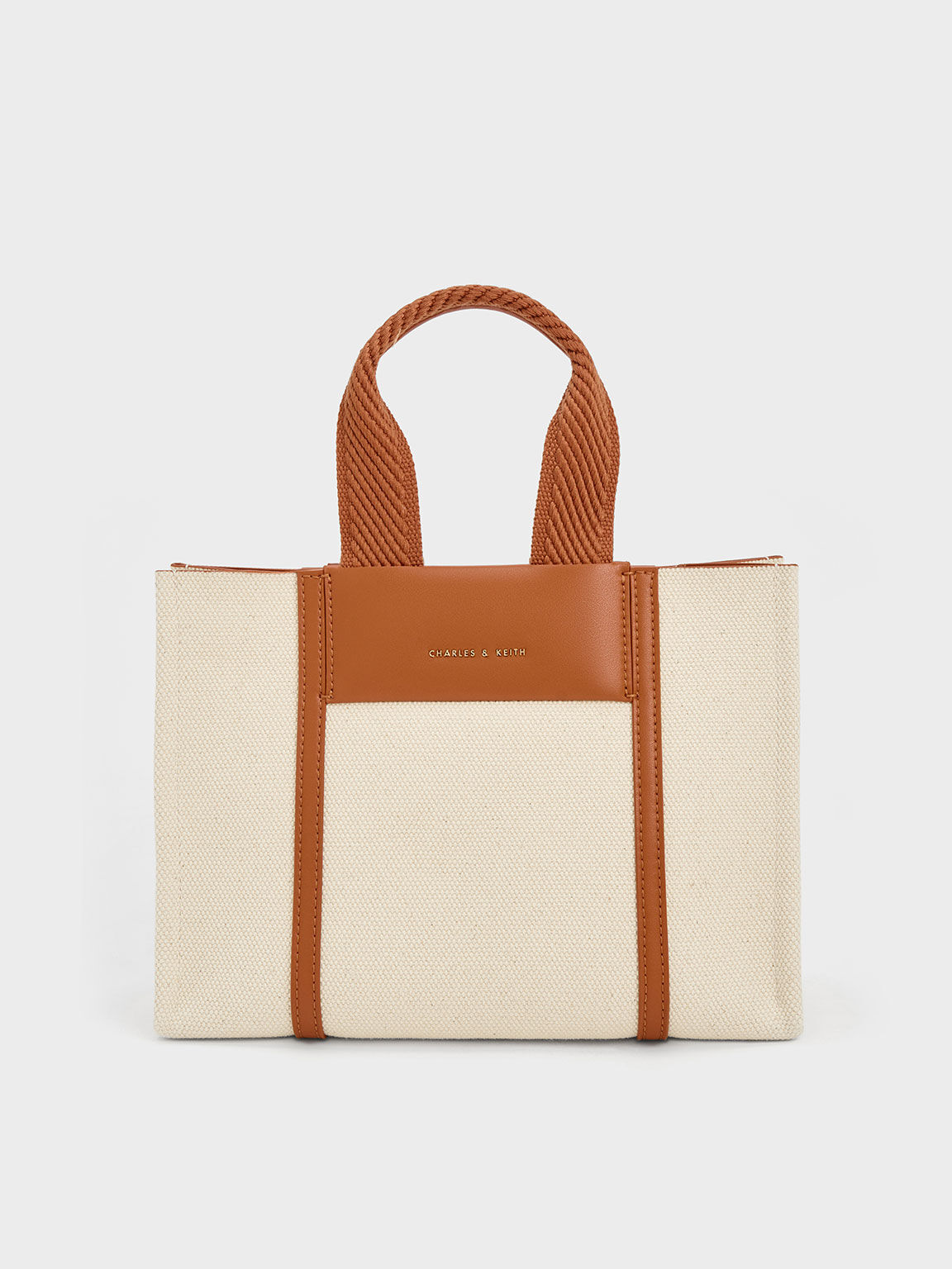 Charles & keith translucent tote bag hot sale