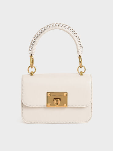 Raleigh Top Handle Bag, Ivory, hi-res