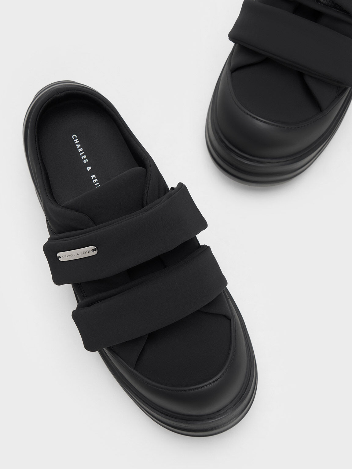 Charles and keith slip on deals