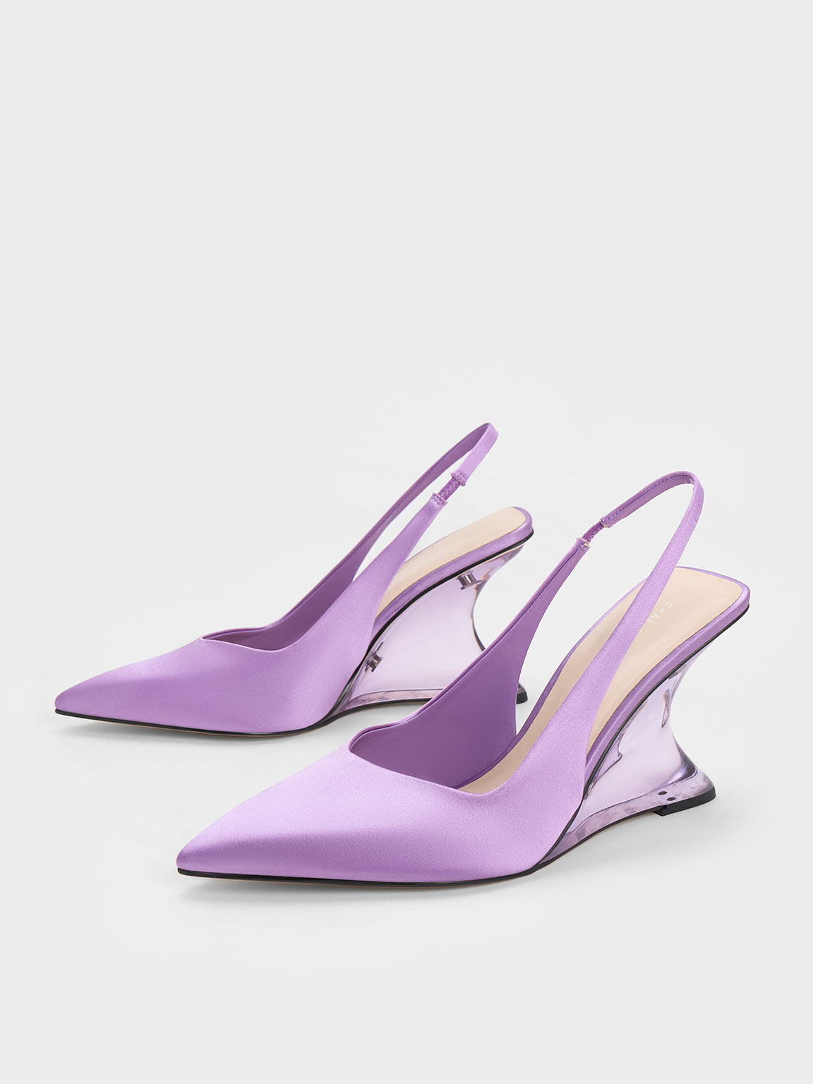 Purple slingback outlet