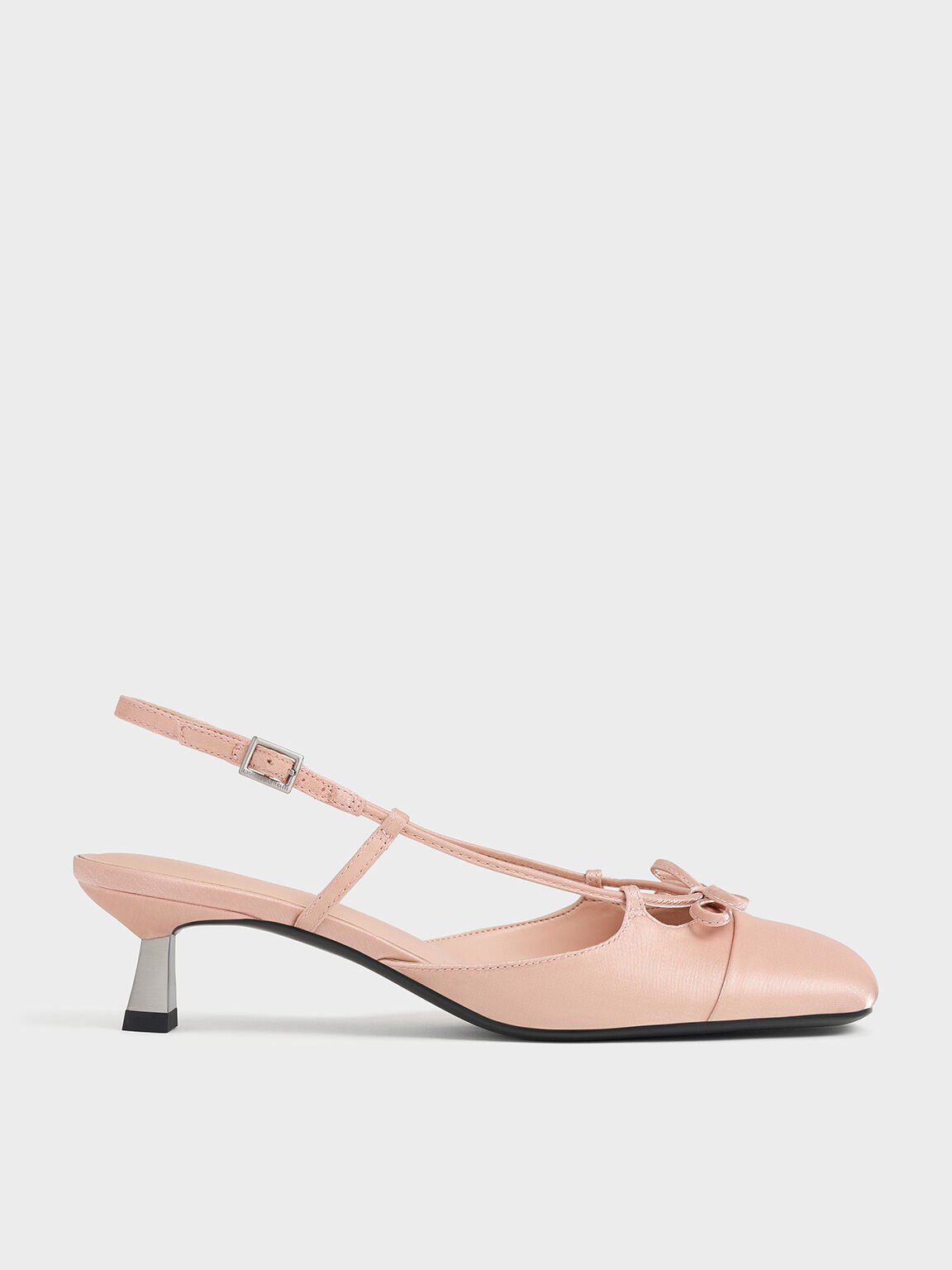 Charles and keith pink heels shop