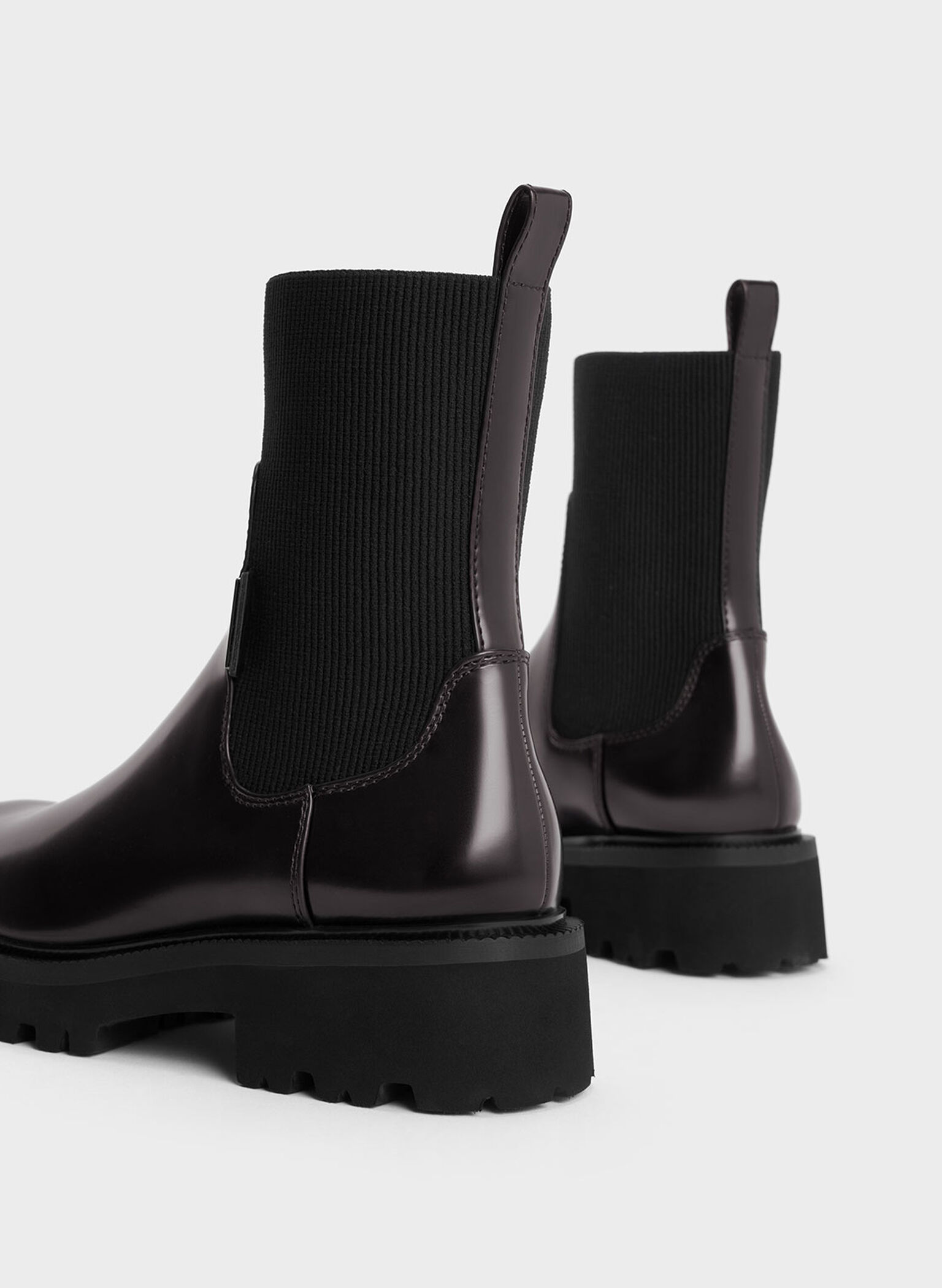Remy Ridge-Sole Chelsea Boots, Burgundy, hi-res