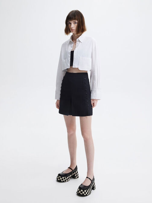 Rubina Checkered Platform Mary Janes, Multi, hi-res