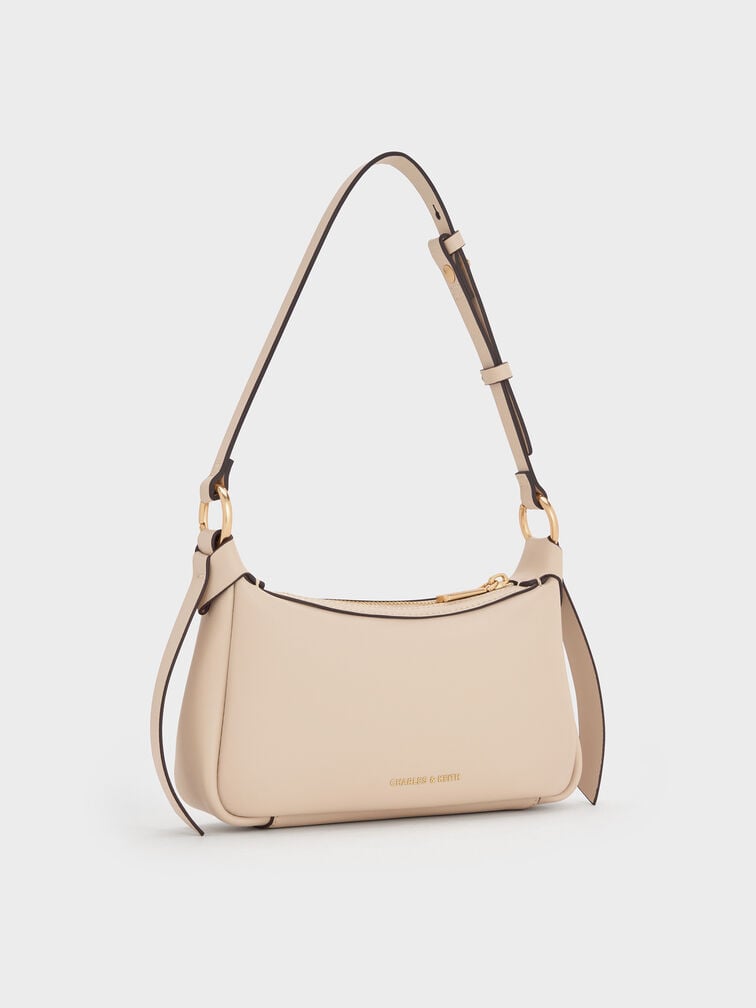 Mini Calla Shoulder Bag, Oat, hi-res