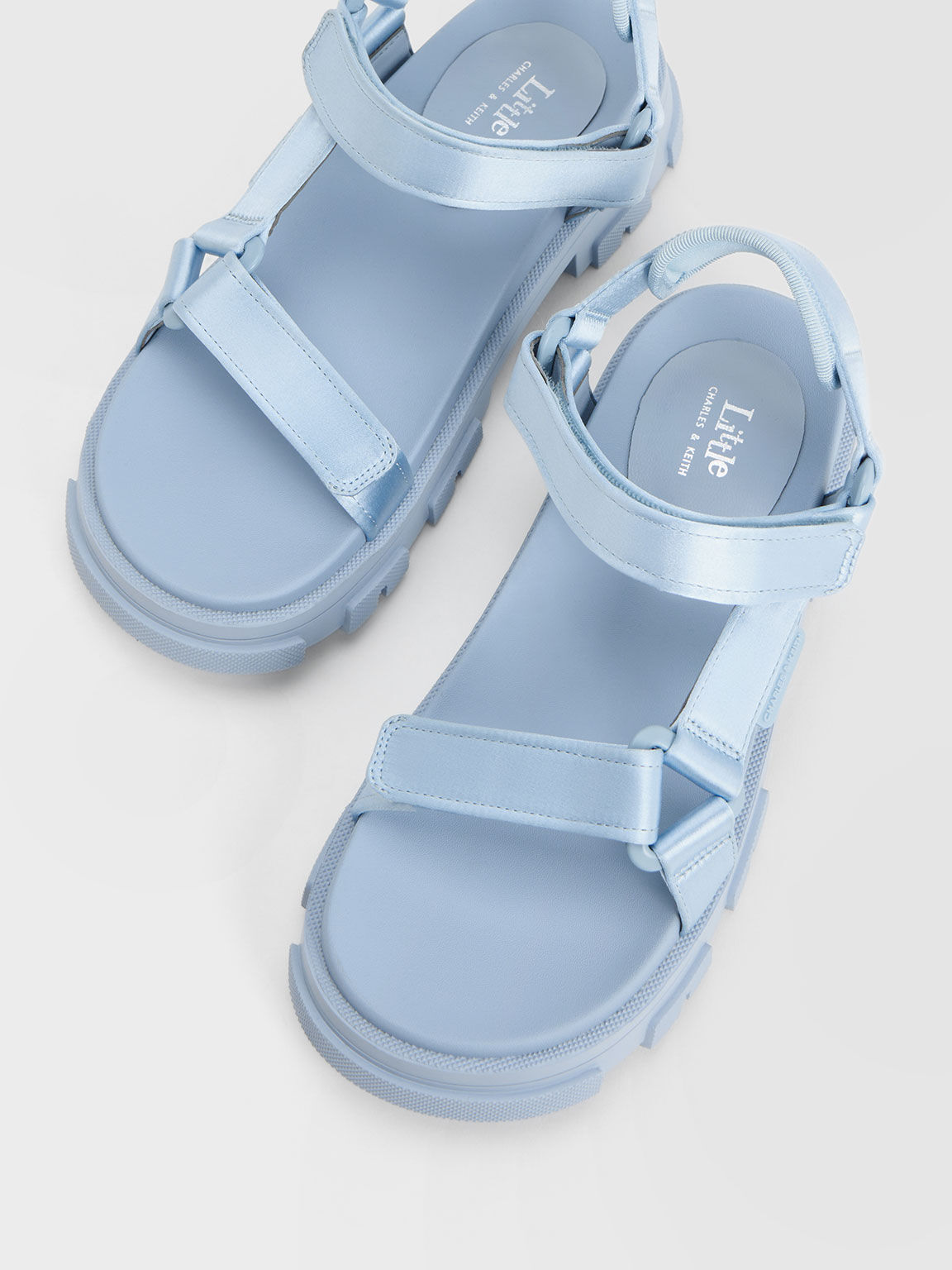 Pastel blue sandals sales