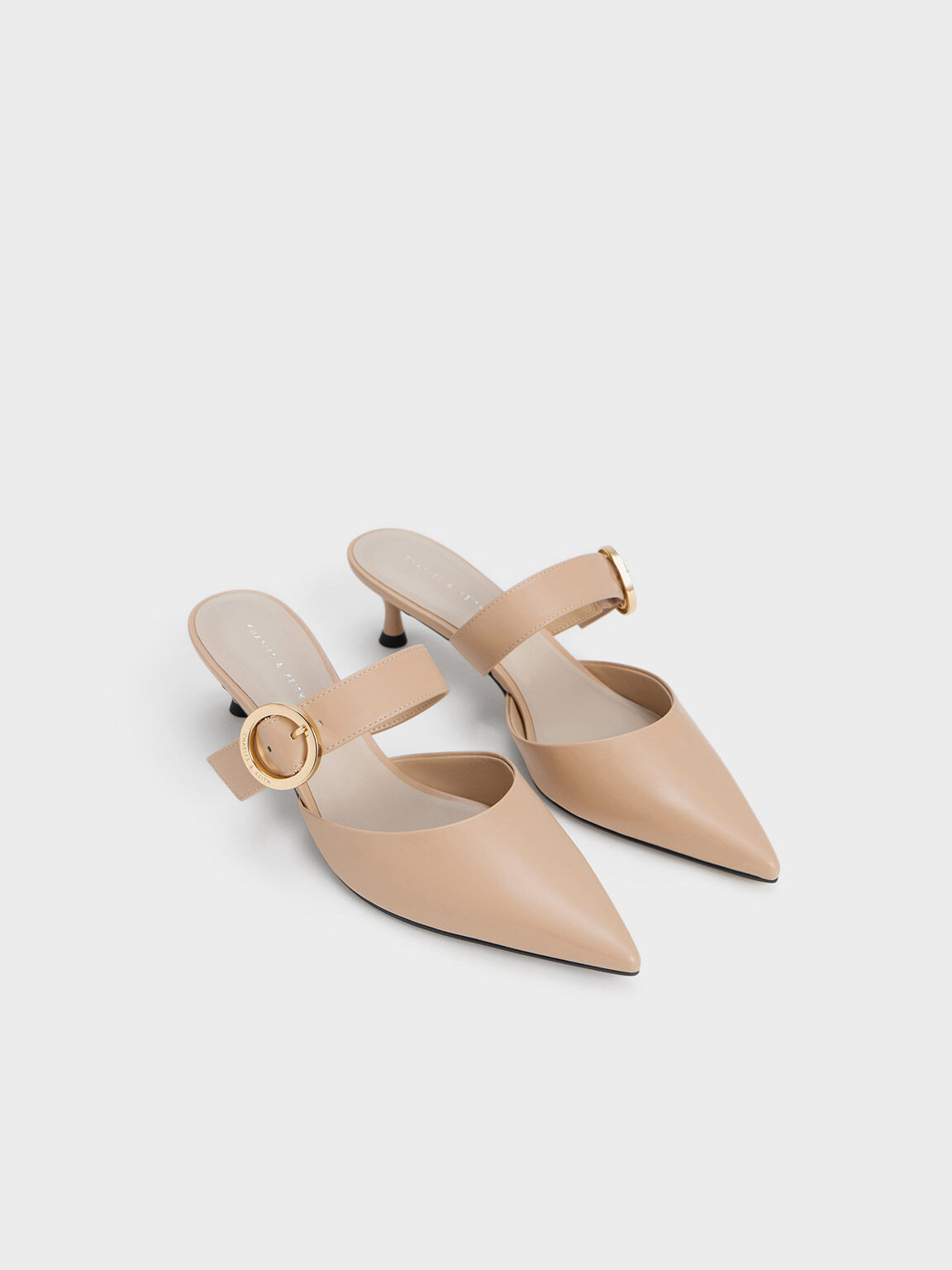 Nude color clearance mules