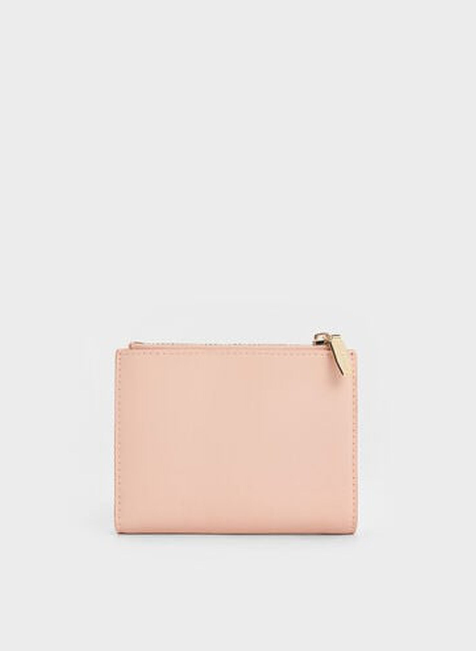 Harmonee Top Zip Small Wallet, Light Pink, hi-res