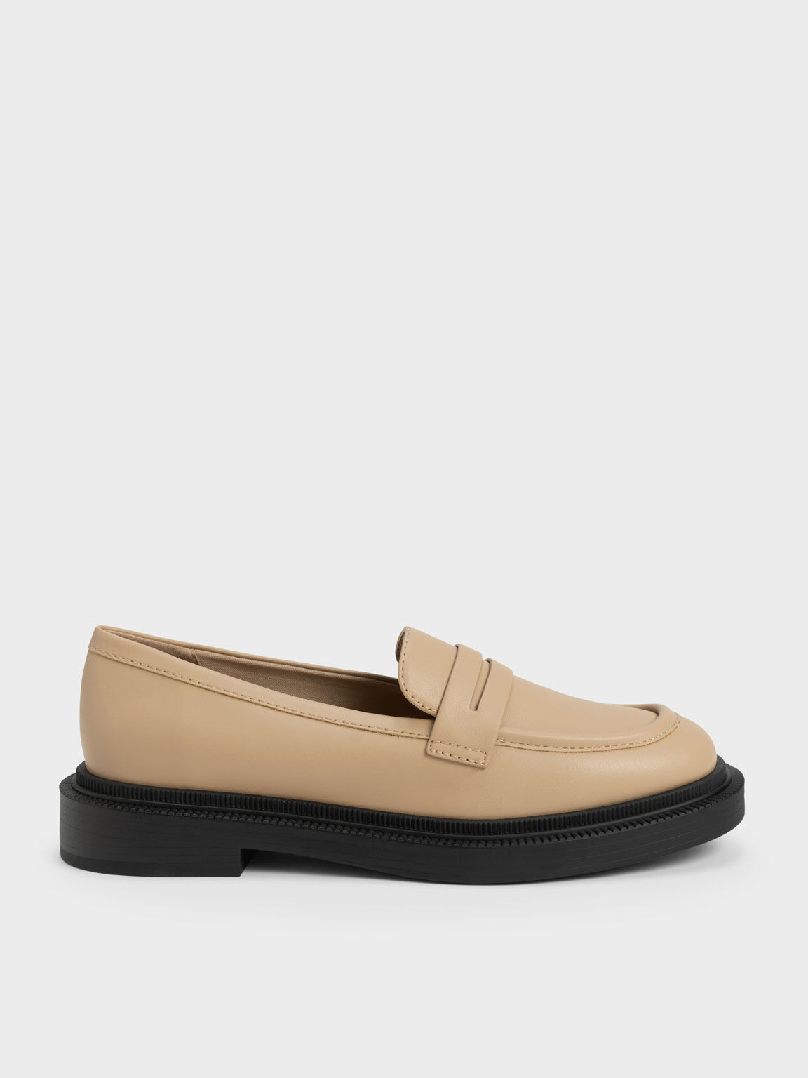 Nude colour loafers cheap