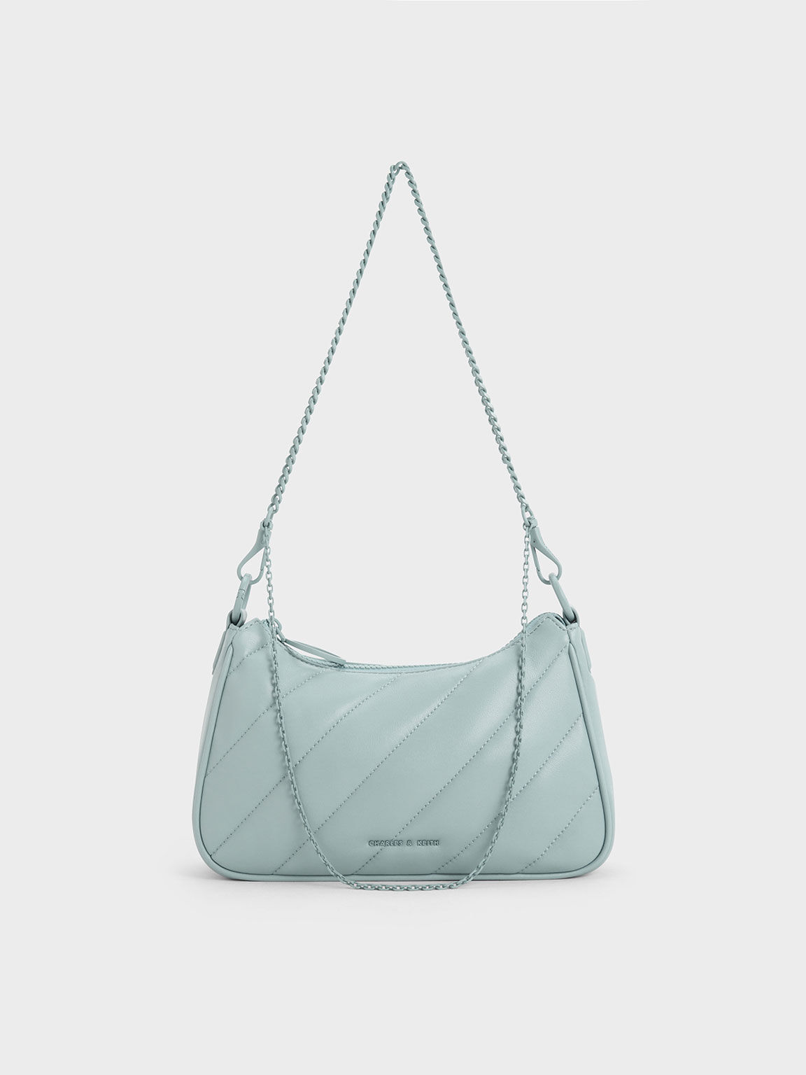 Silver bag 2024 chain strap