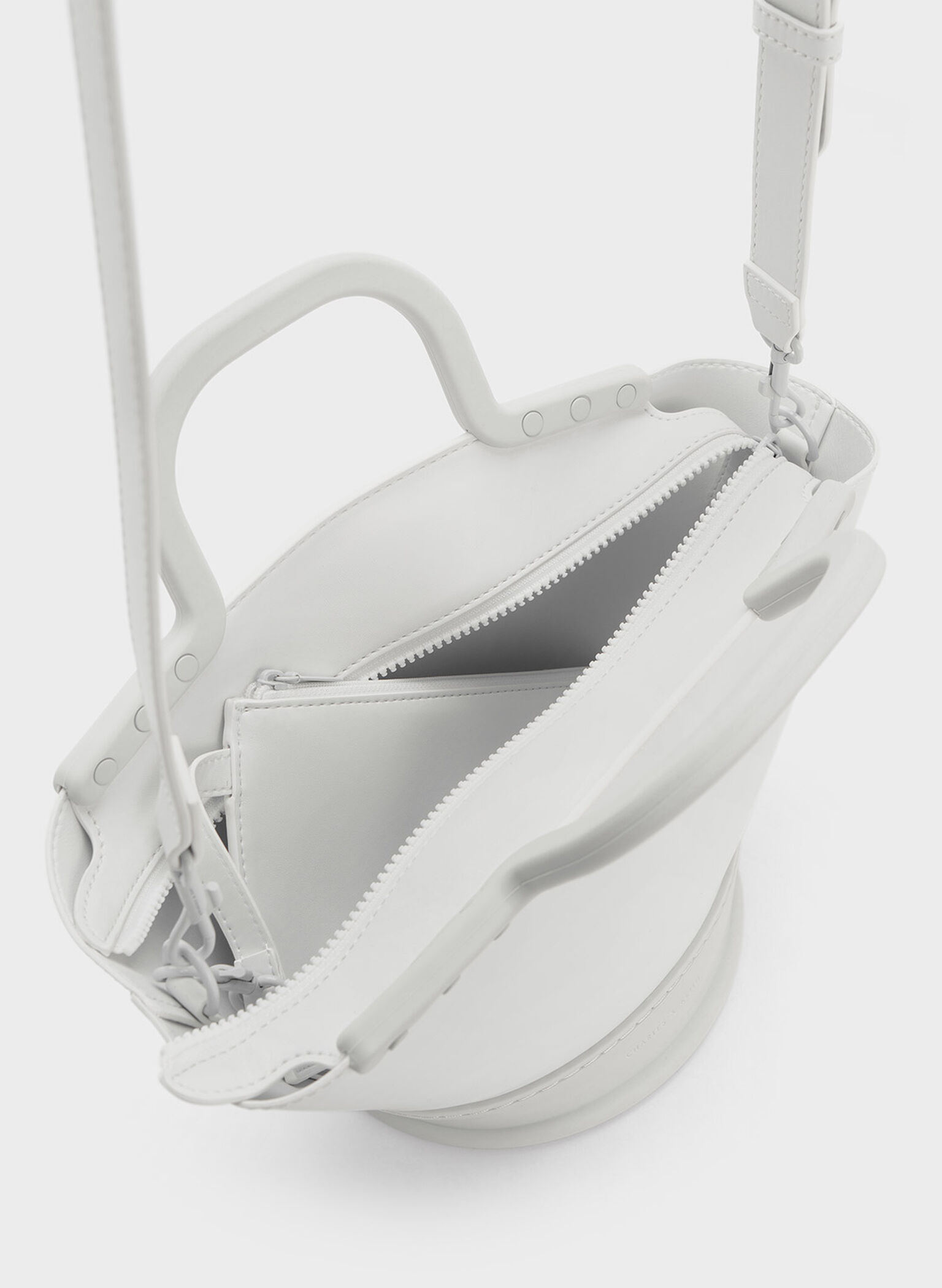 Fan Double Handle Tote Bag, White, hi-res