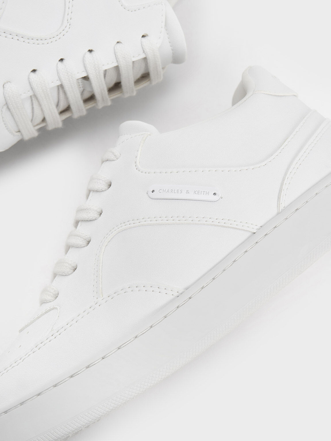 White Trainers for Women Shop Online CHARLES KEITH UK