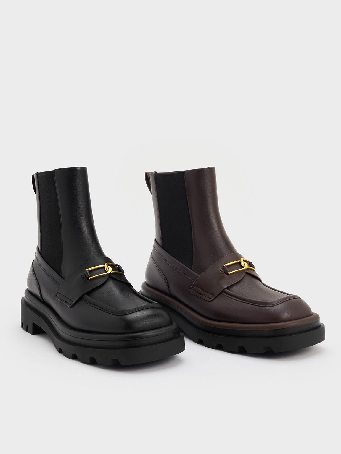 Loafer booties outlet