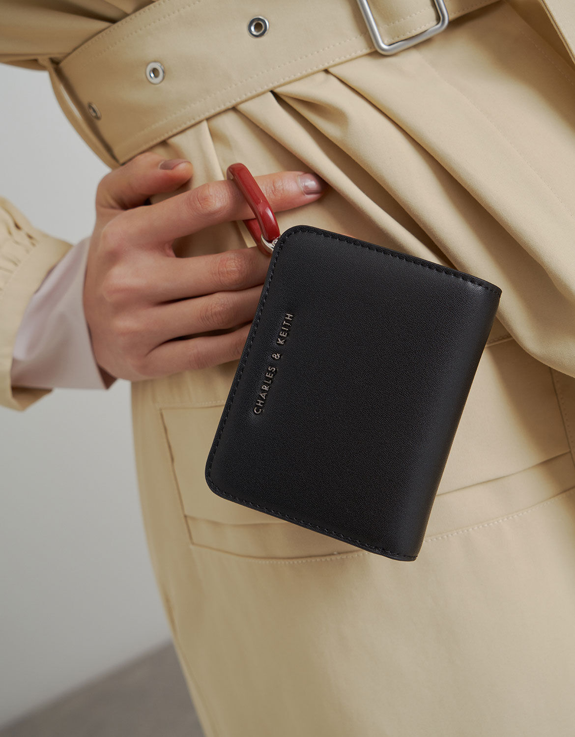 Charles and keith wallet small sale