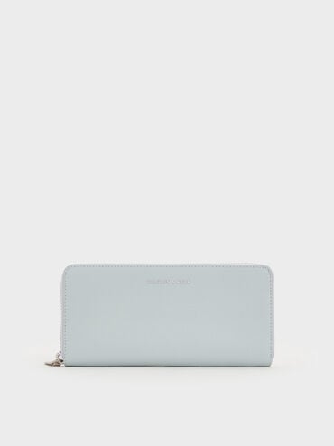 Dulcie Zip-Around Long Wallet, Sea Salt Blue, hi-res