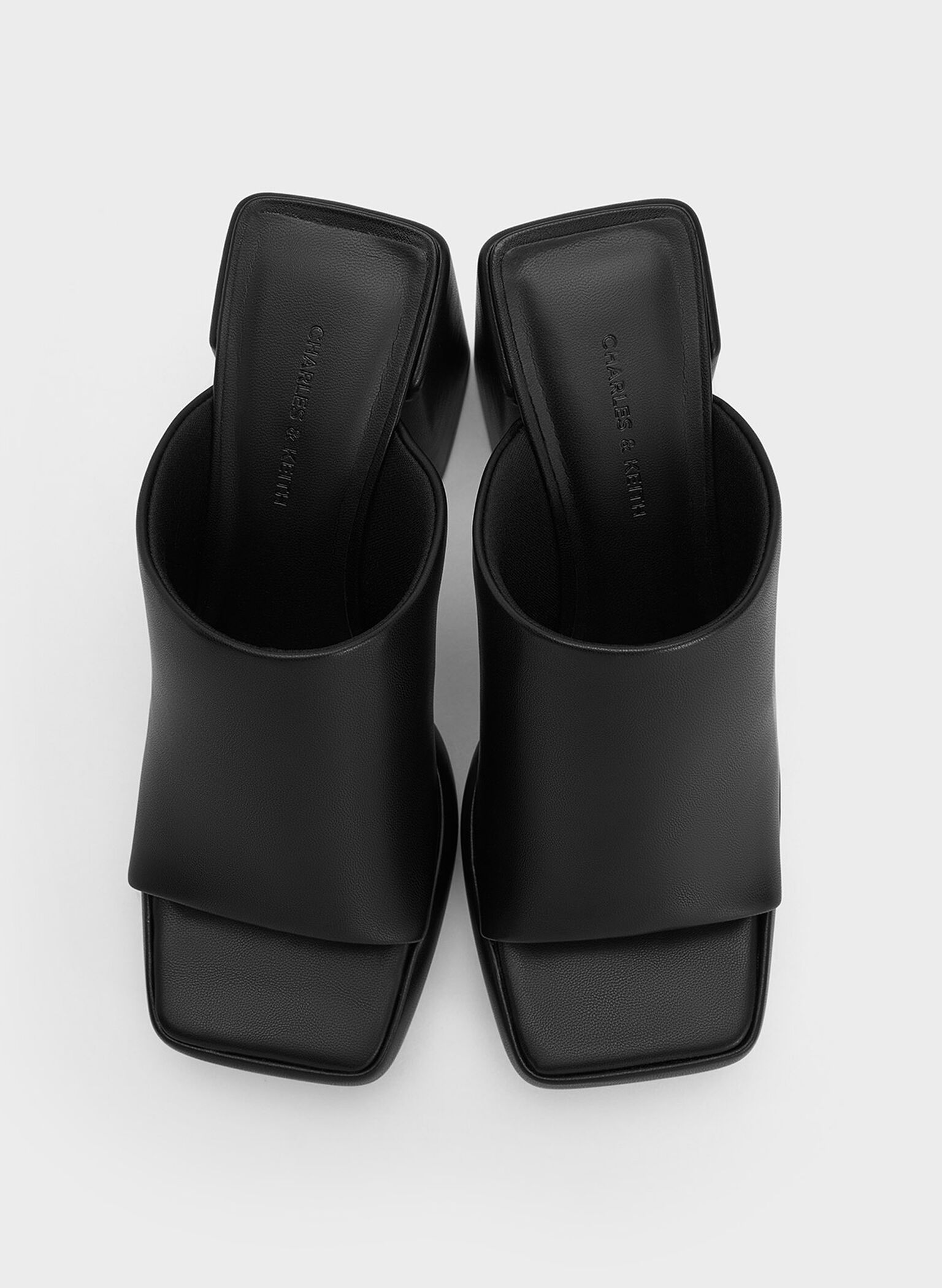 Lucile Block-Heel Platform Mules, Black, hi-res