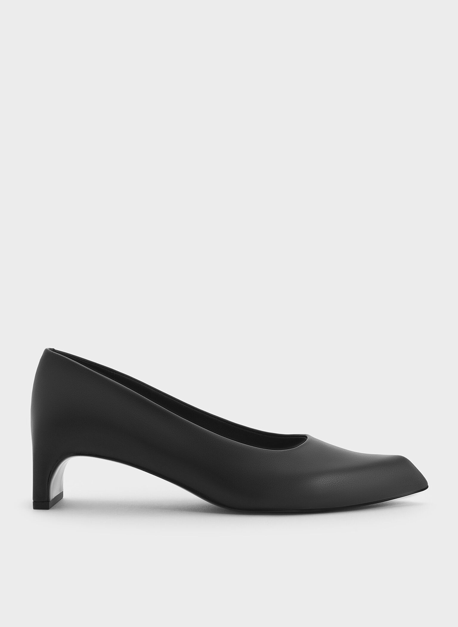 Lorde Blade-Heel Pointed-Toe Pumps, Black, hi-res