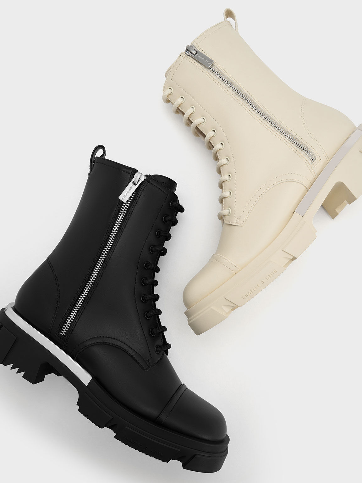 Dvf dakota lace up store boots