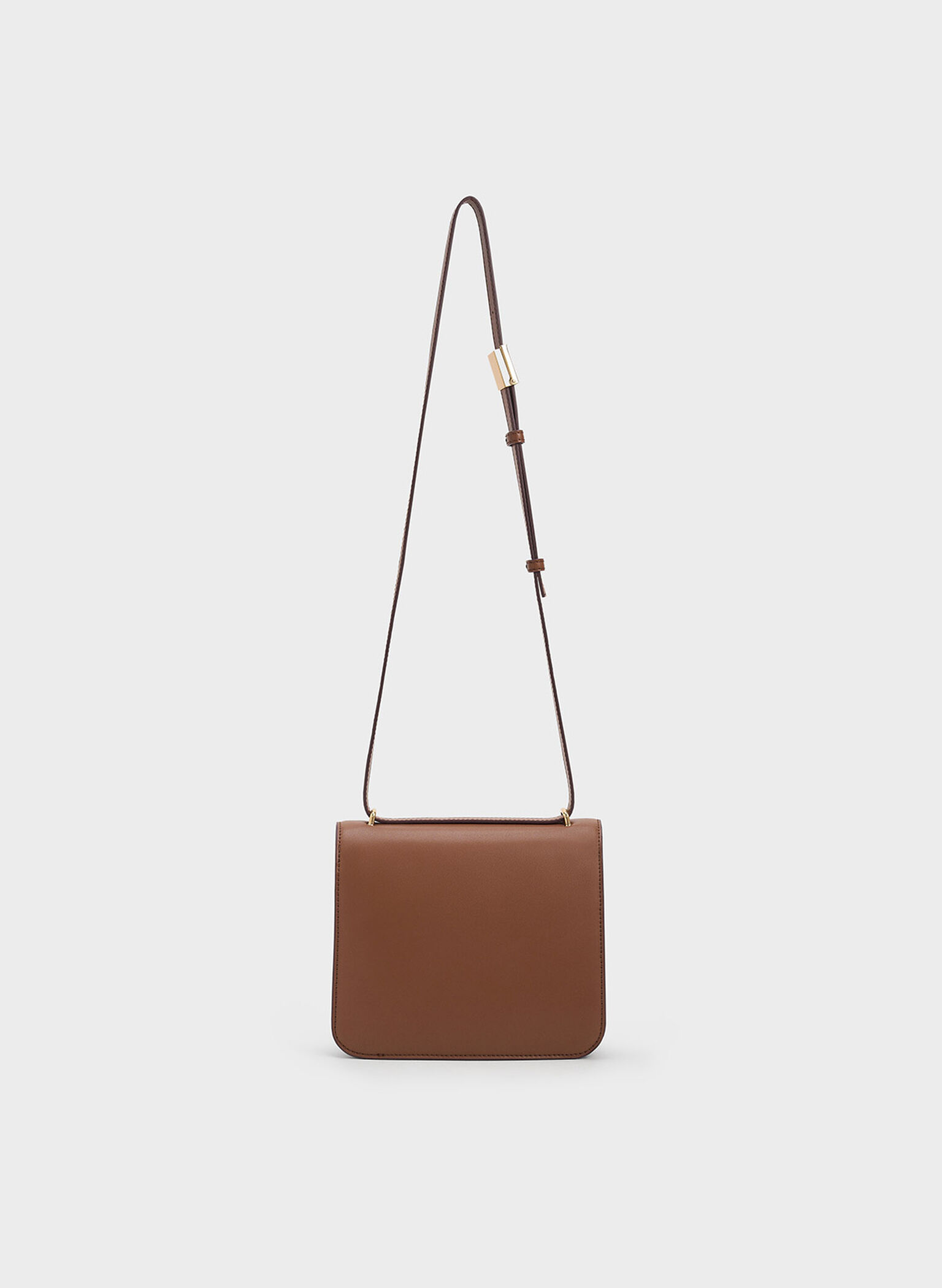Violetta Boxy Bag, Chocolate, hi-res