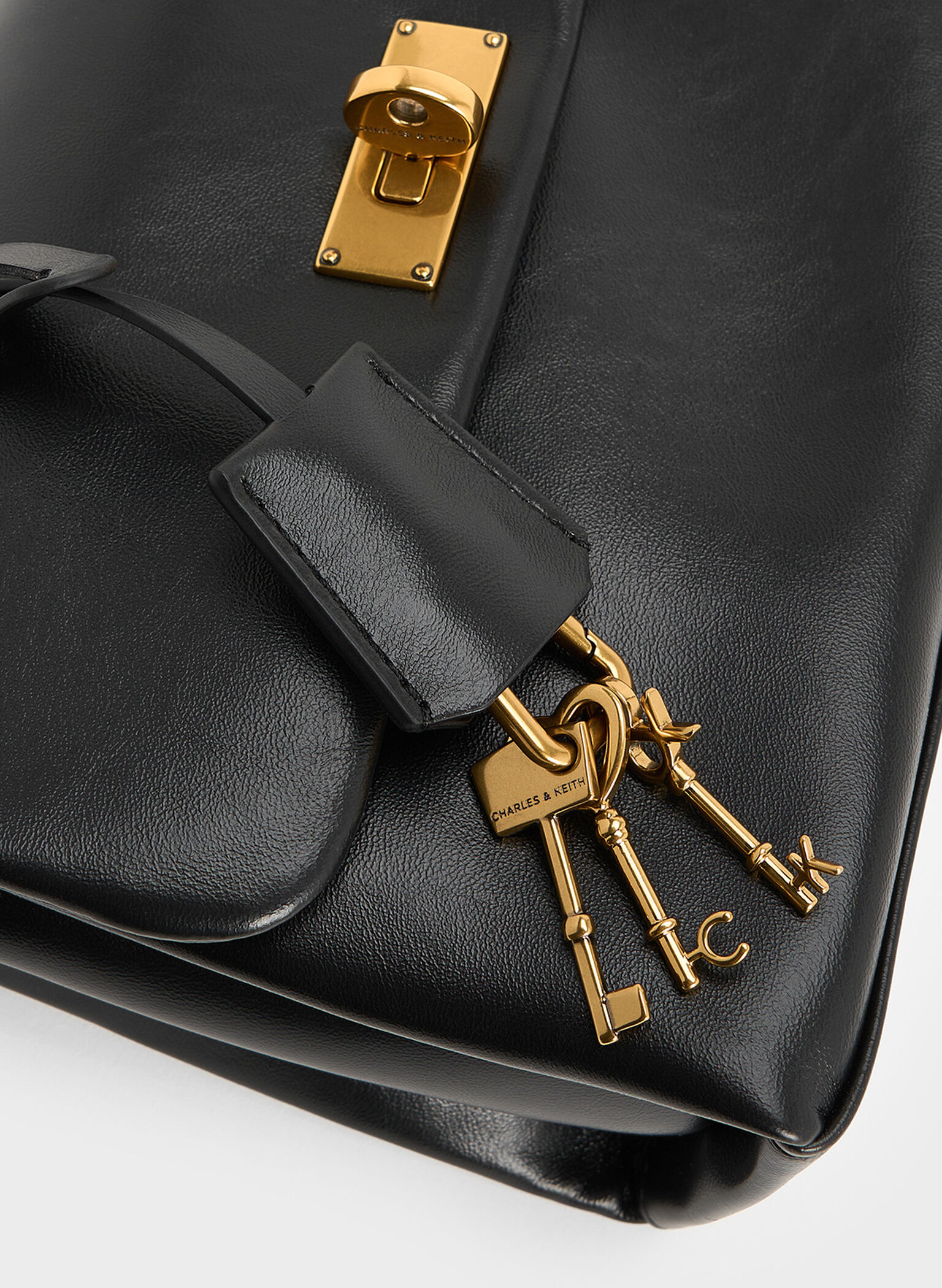 Kerry Chain-Handle Crossbody Bag, Black, hi-res