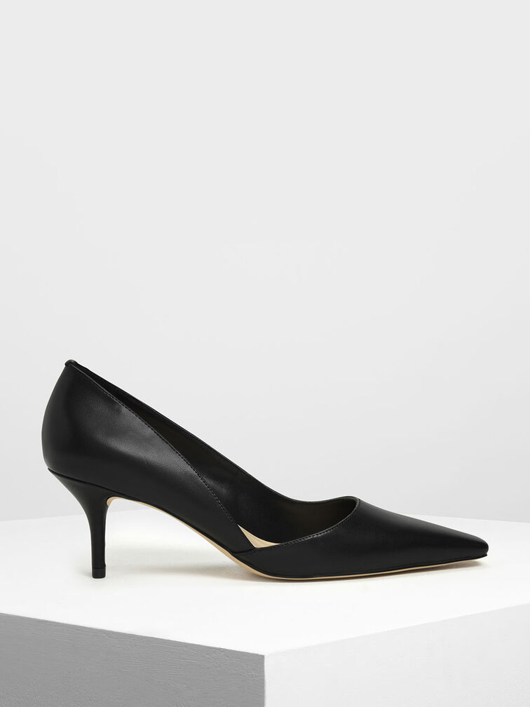 D&apos;Orsay Heels, Black, hi-res