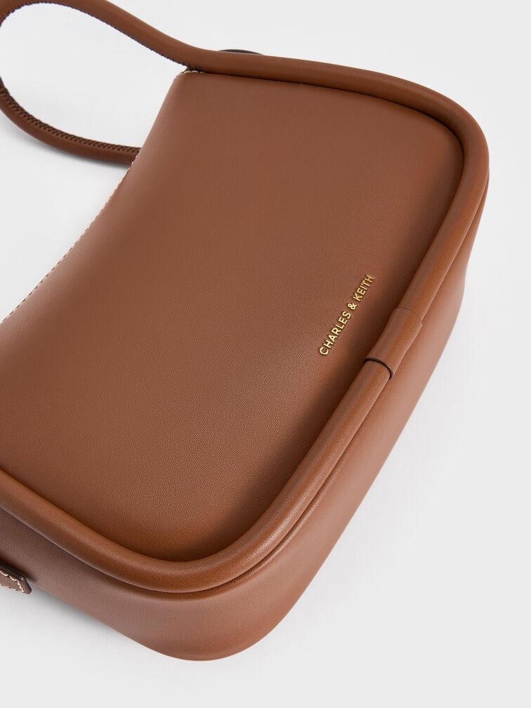 Lyla Shoulder Bag, Chocolate, hi-res