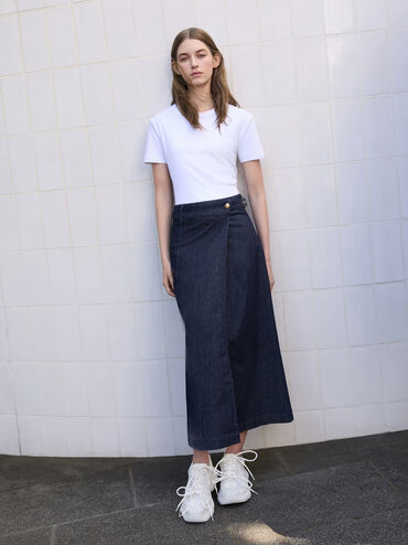 Gaskell Lace Chunky Sneakers, White, hi-res