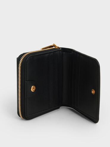 Tribi Front-Pocket Zip-Around Wallet, Black, hi-res