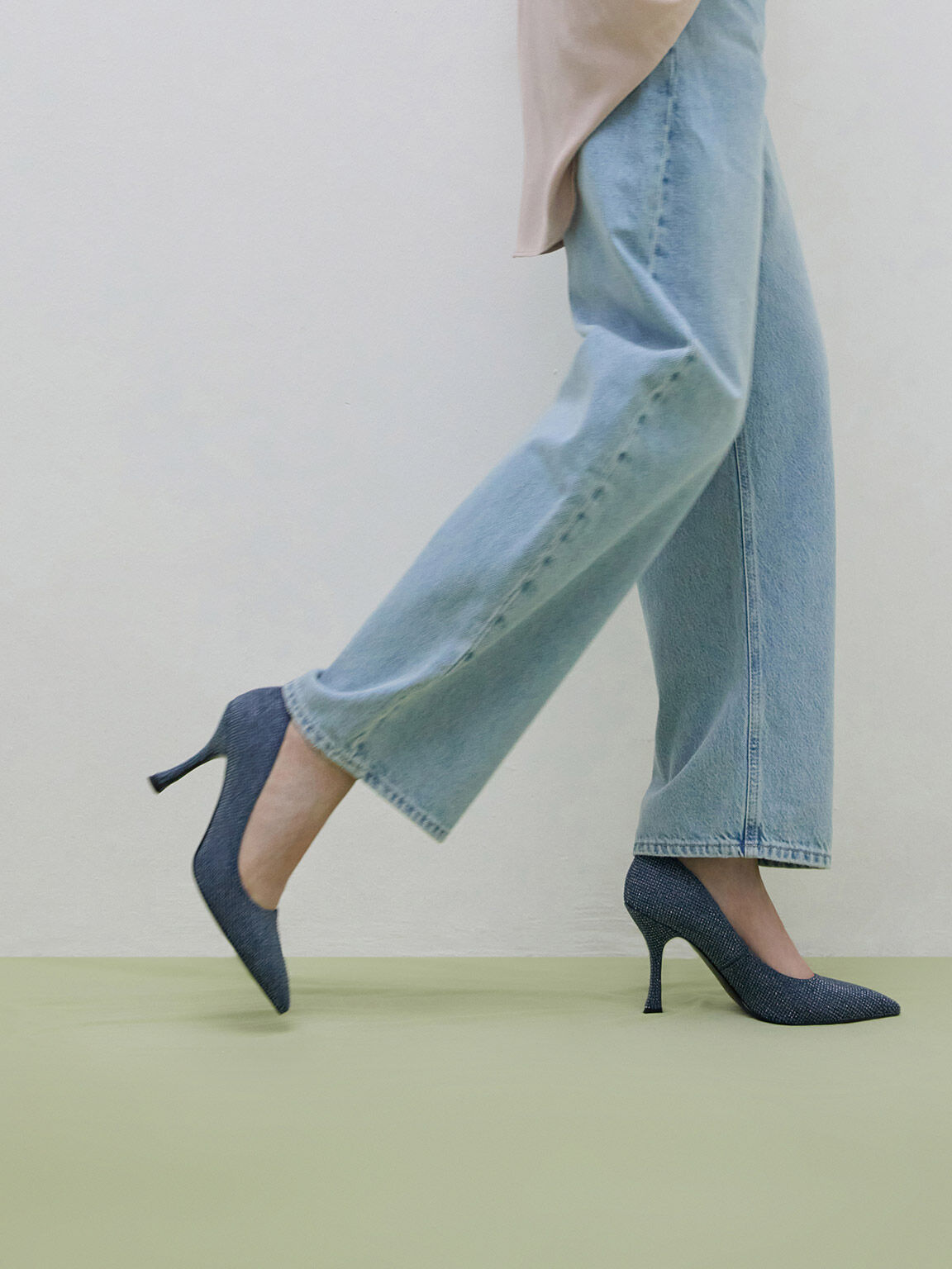 Women's blue high heels new arrivals