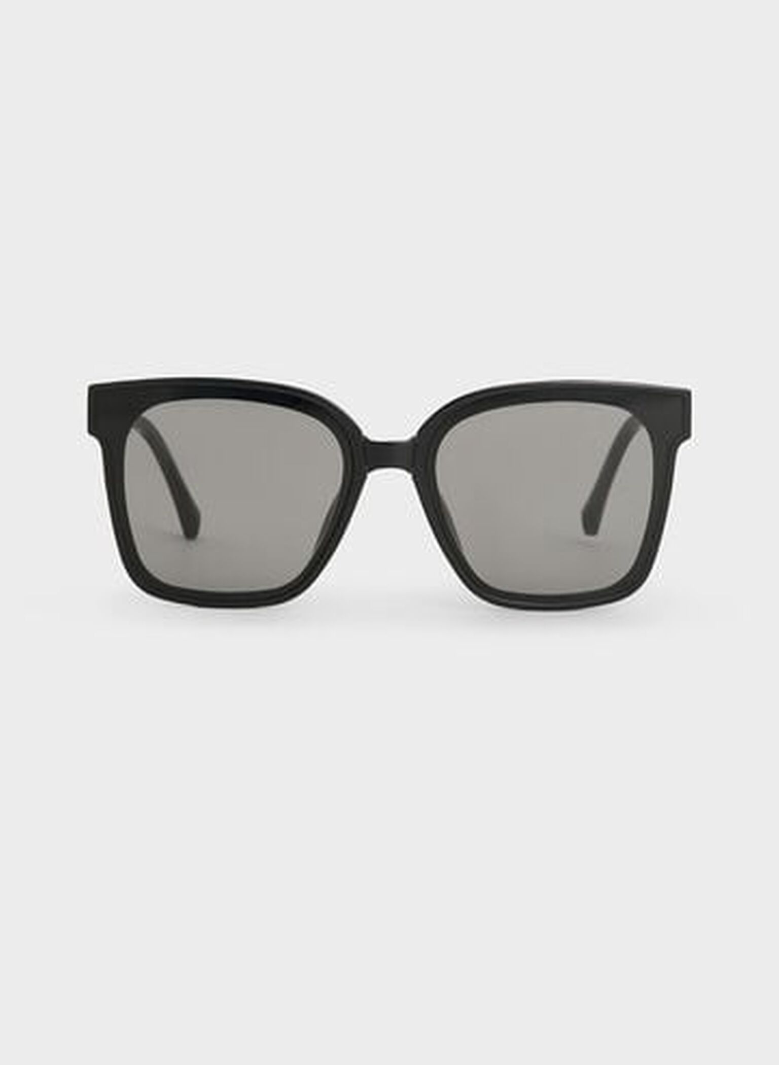 Brea Foldable Sunglasses, Black, hi-res