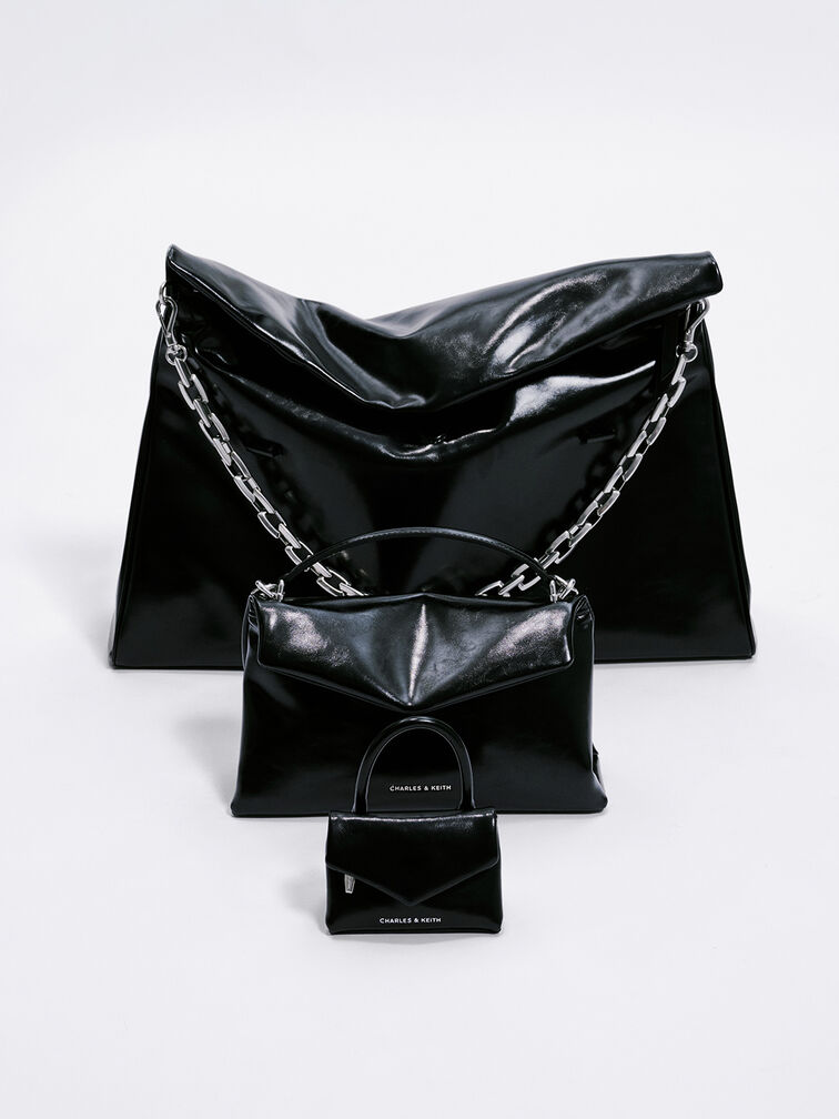 Andromeda Micro Bag Charm, Noir, hi-res