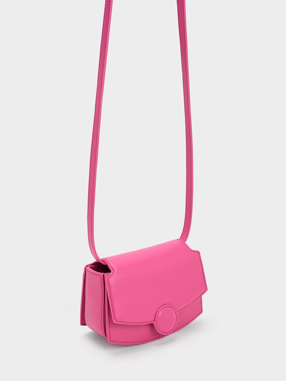 Charles and keith store circular buckle bag