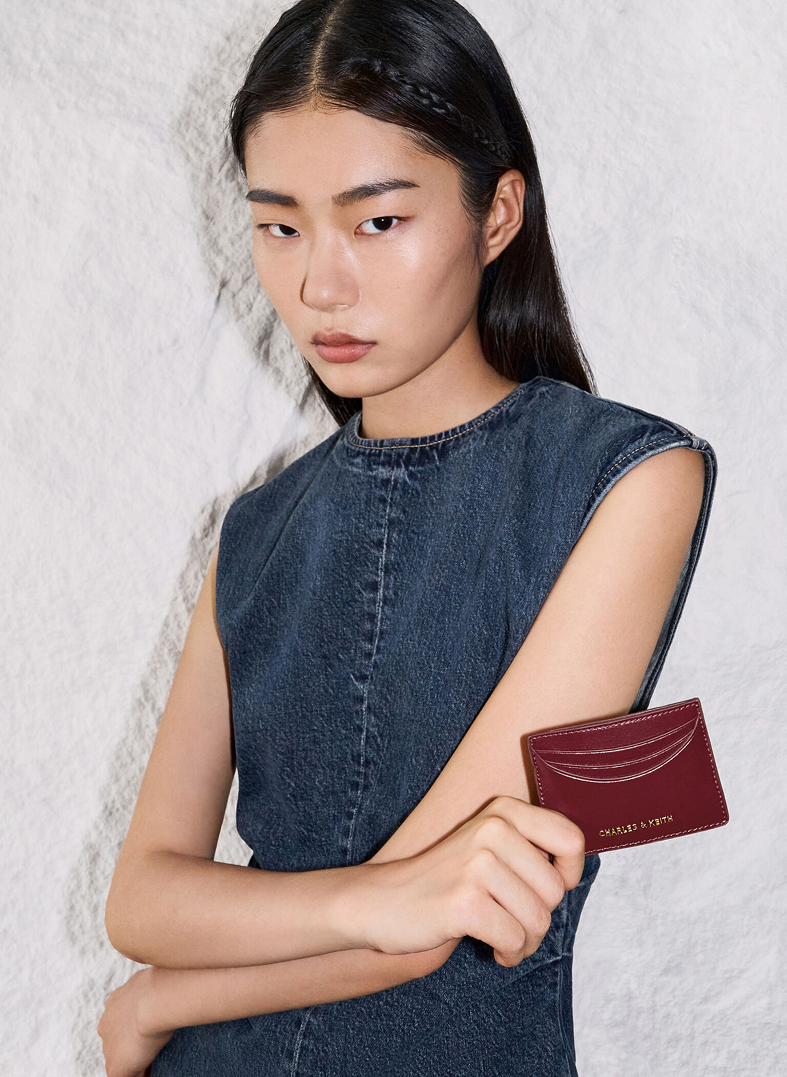 Sigrid Card Holder, Mulberry Plum, hi-res
