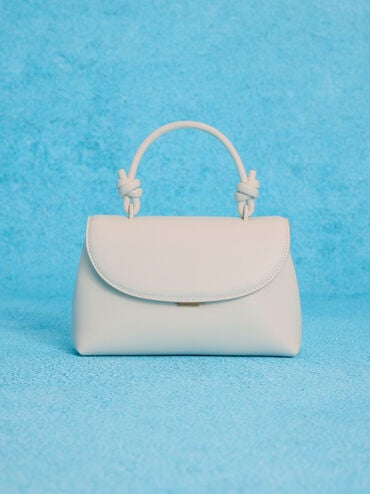 Sammie Knotted-Handle Two-Way Backpack, Cream, hi-res