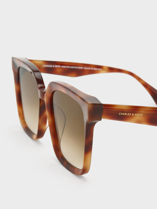 Tortoiseshell Recycled Acetate Classic Butterfly Sunglasses, T. Shell, hi-res