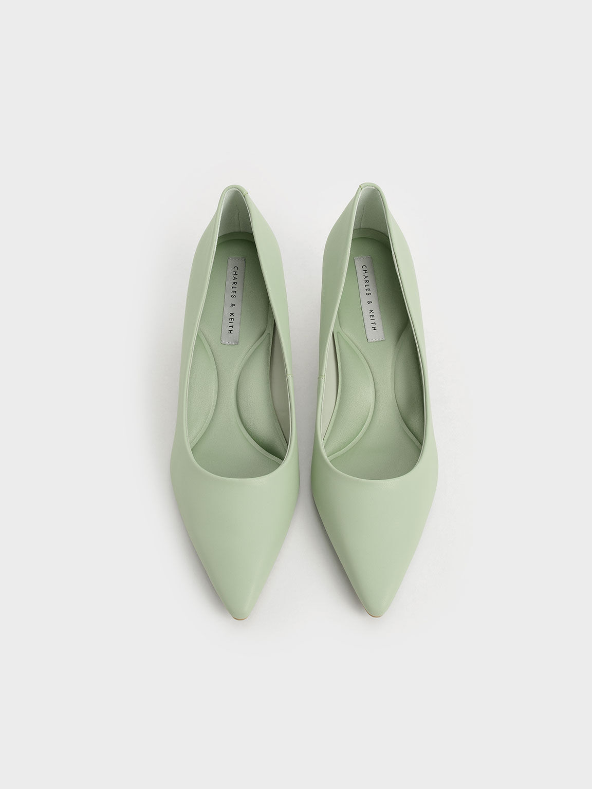 Sage green kitten heels clearance