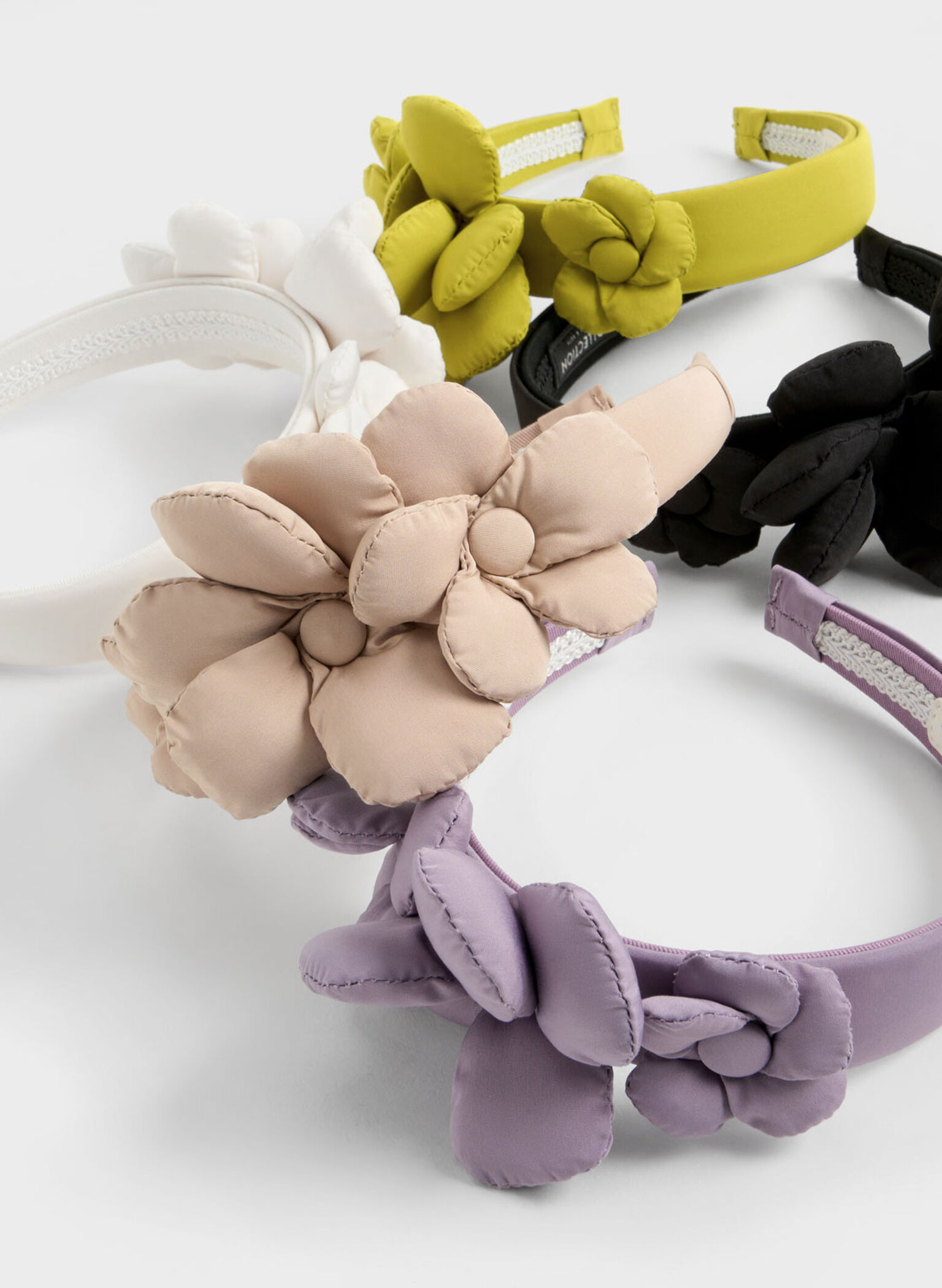 Flower-Embellished Hair Band, Lilac, hi-res