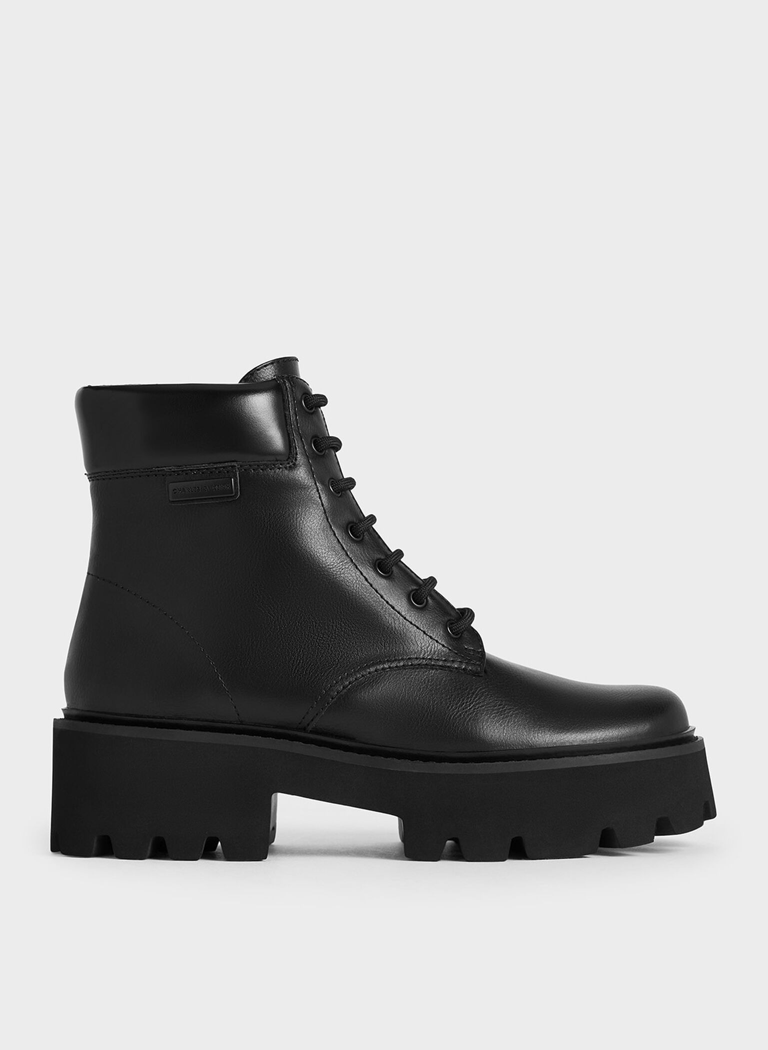 Ripley Ridged Sole Ankle Boots, Black2, hi-res