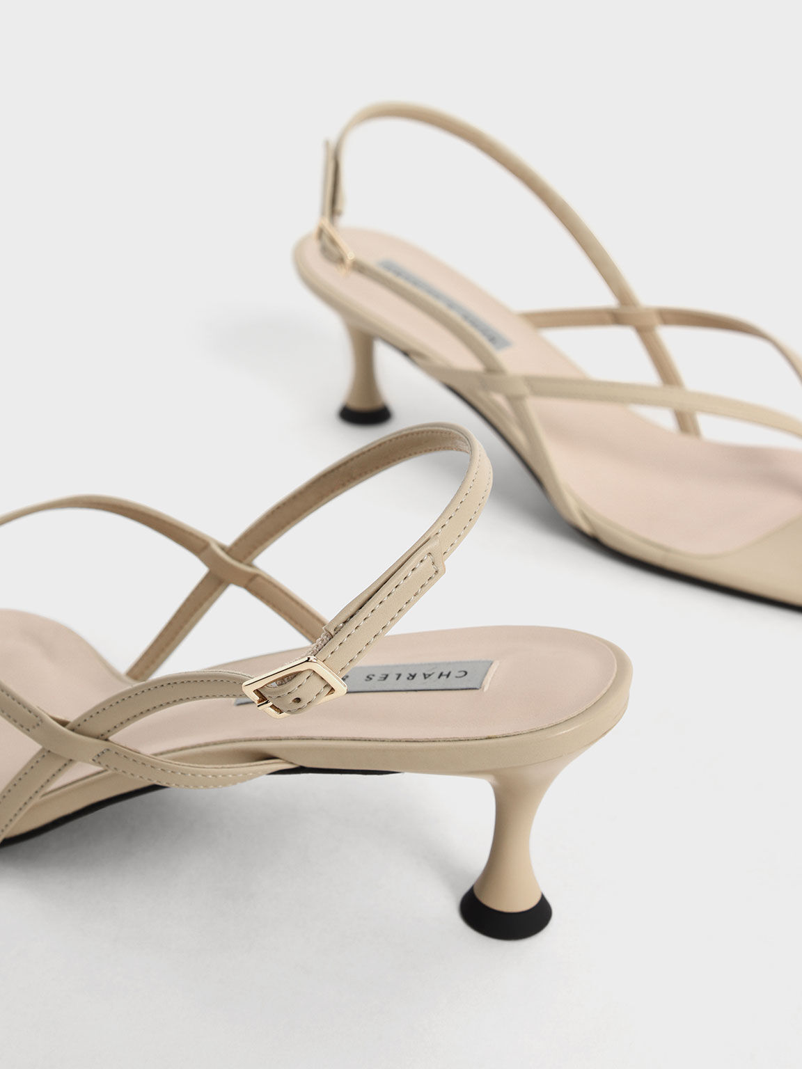 Neutral low heels cheap