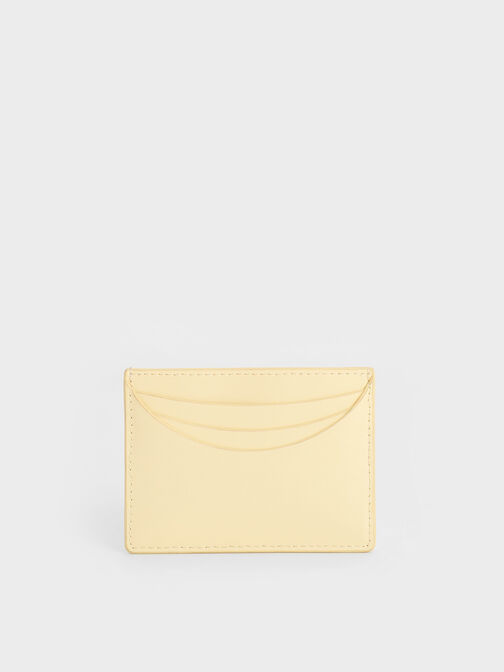 Sigrid Card Holder, Butter Yellow, hi-res