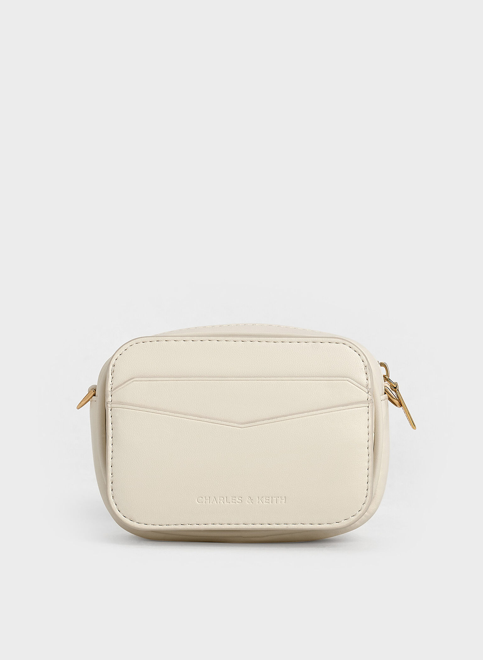 Arwen Quilted Mini Bag, Cream, hi-res