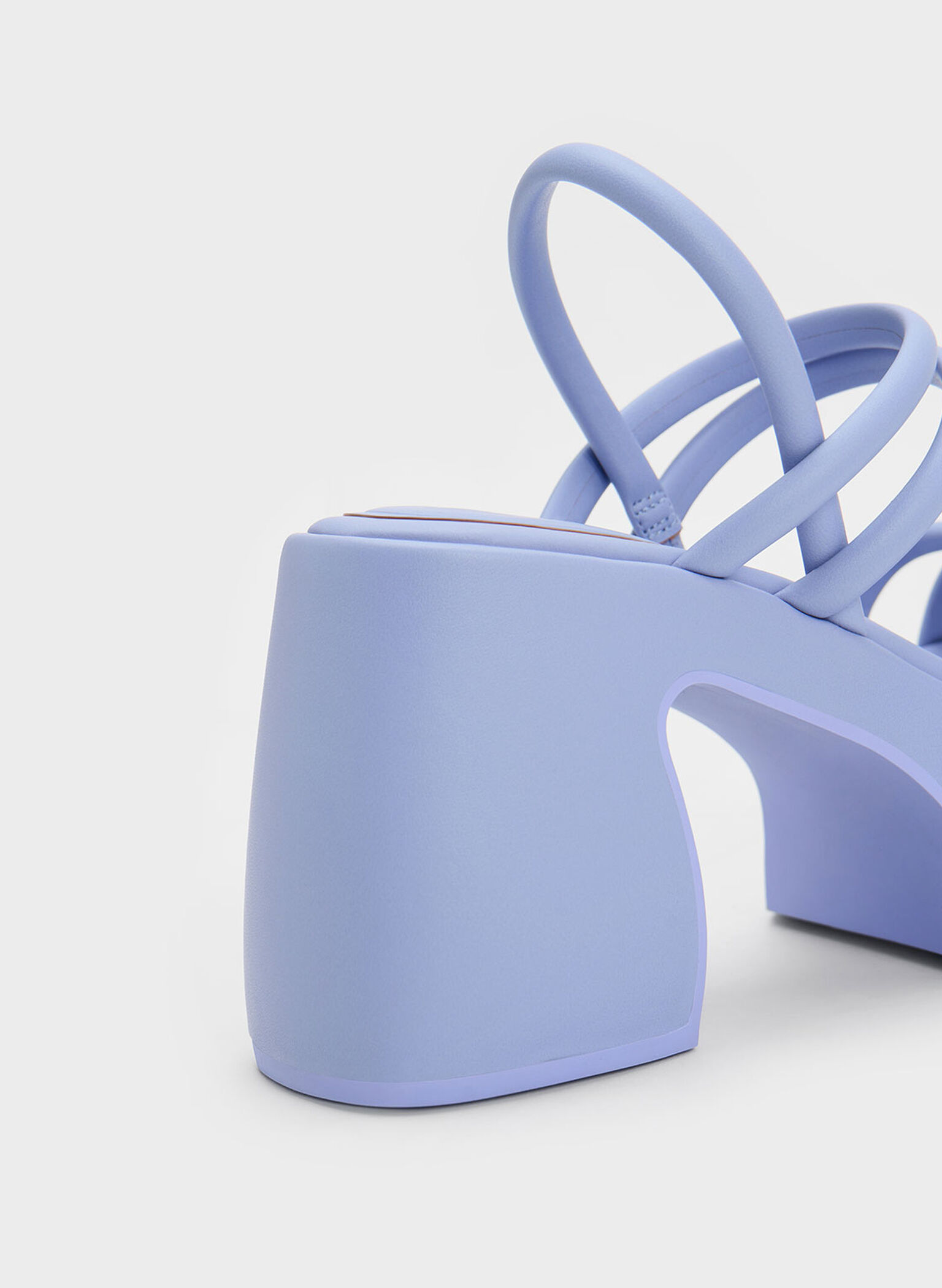 Nerissa Tubular Platform Sandals​, Lilac, hi-res