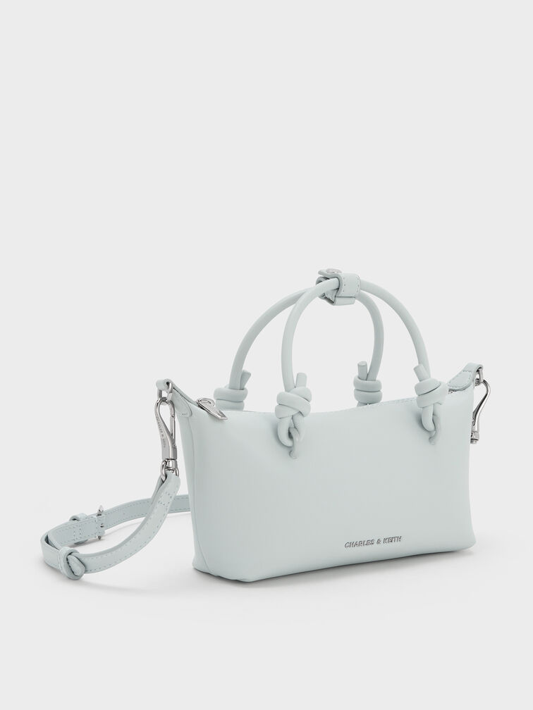 Sammie Knotted-Handle Tote Bag, Sea Salt Blue, hi-res