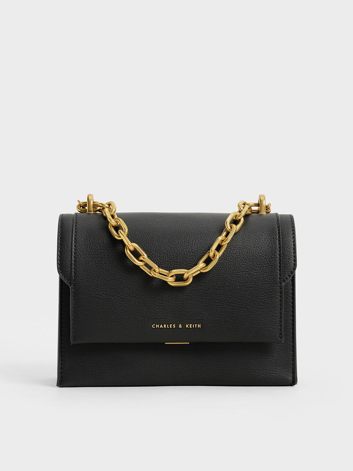 Charles and keith chain sling bag deals