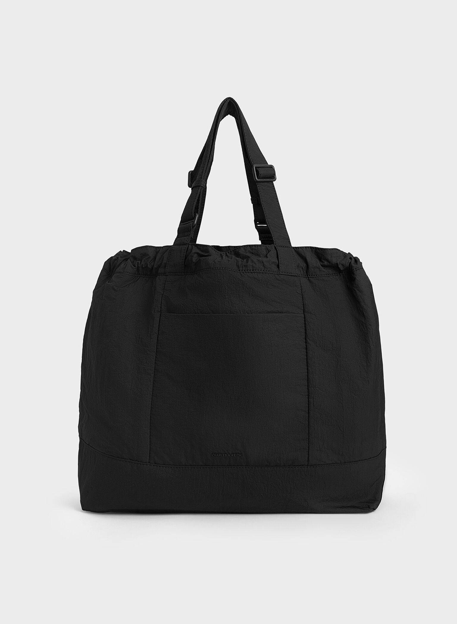 Terra Nylon Reversible Tote Bag, Noir, hi-res
