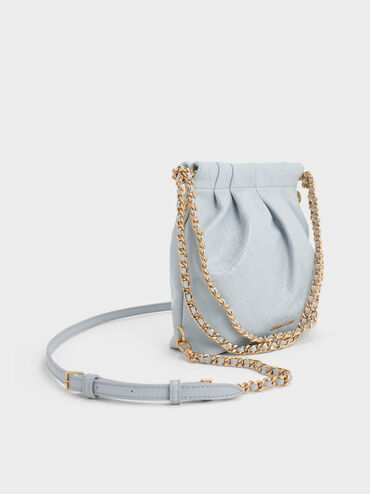 Duo Chain-Handle Two-Way Backpack, Sea Salt Blue, hi-res