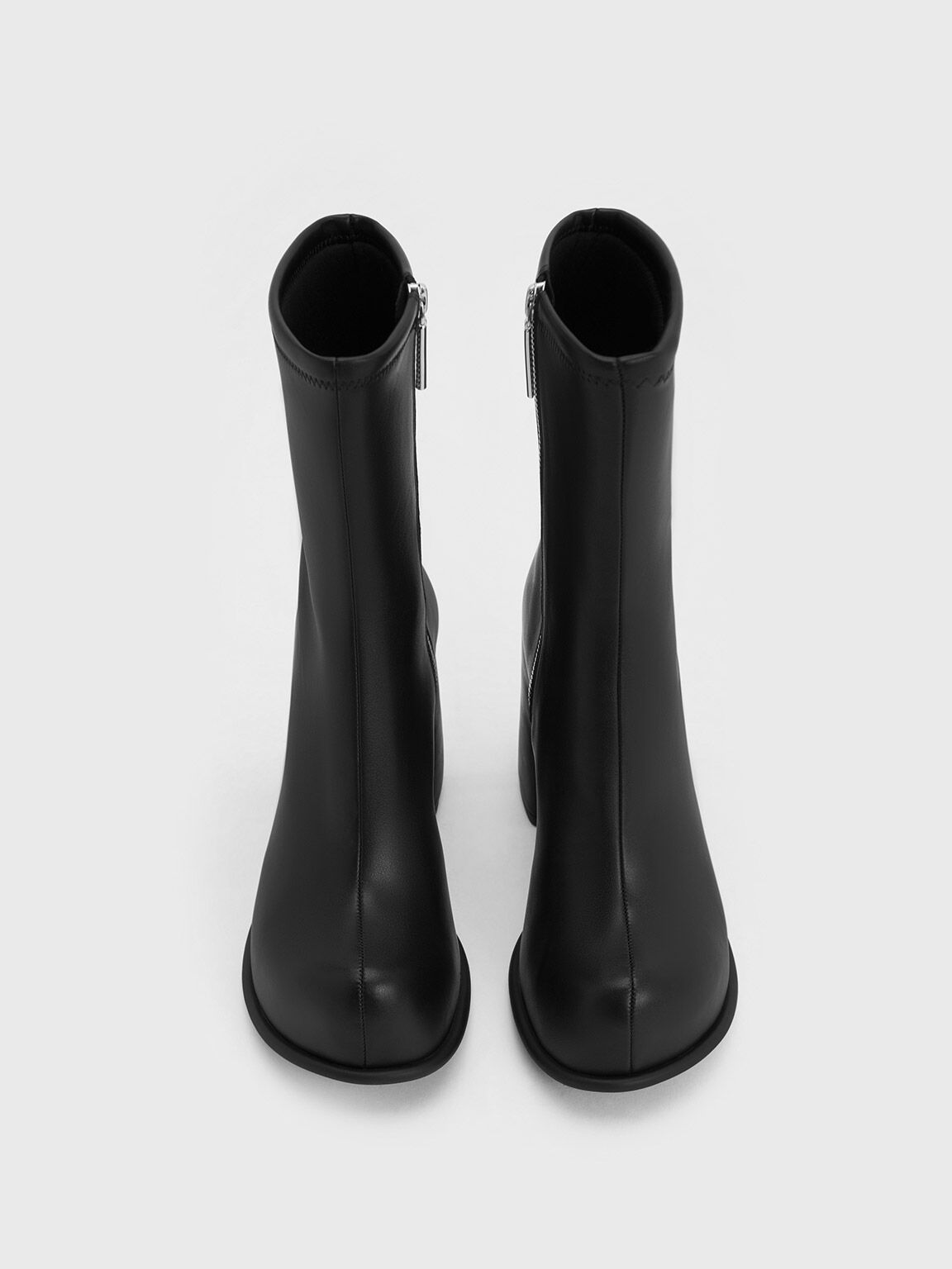 Zara platform ankle store boots