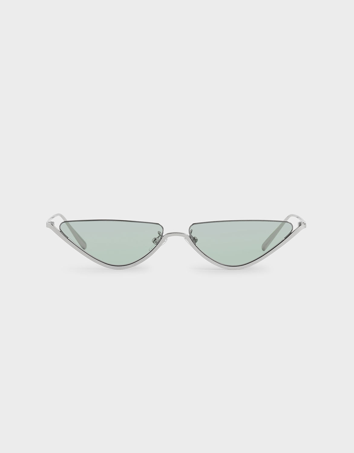 Metal cateye glasses clearance