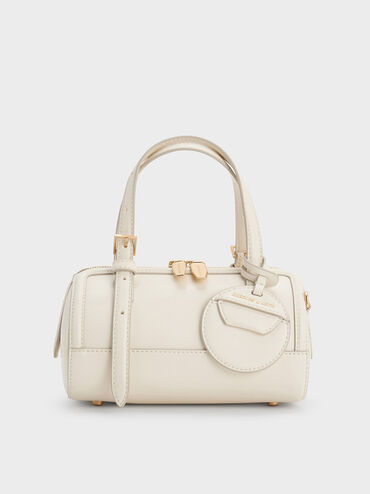 Enola Bowling Bag, Cream, hi-res